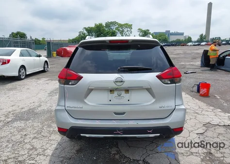 2017 Nissan Rogue Sv из США, поврежденный, VIN KNMAT2MV2HP502847